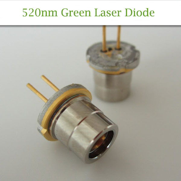 1*520nm 0.9W 日亚 绿色激光二极管 NUGM02T 高功率激光二极管 T05包装